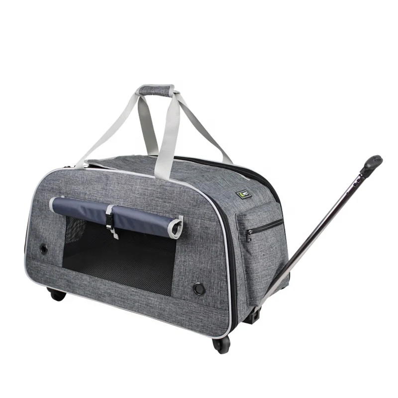 On Wheel Stroller Around Travel Pet Carrier Removeable Wheels Soft Sided Dog Carrier Bag Folding, As picture or as your require
On Wheel Stroller Around Travel Pet Carrier Removeable Wheels Soft Sided Dog Carrier Bag Folding, As picture or as your require