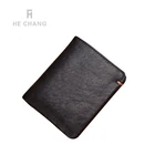 Best selling waterproof fashion purse real leather wallet slim