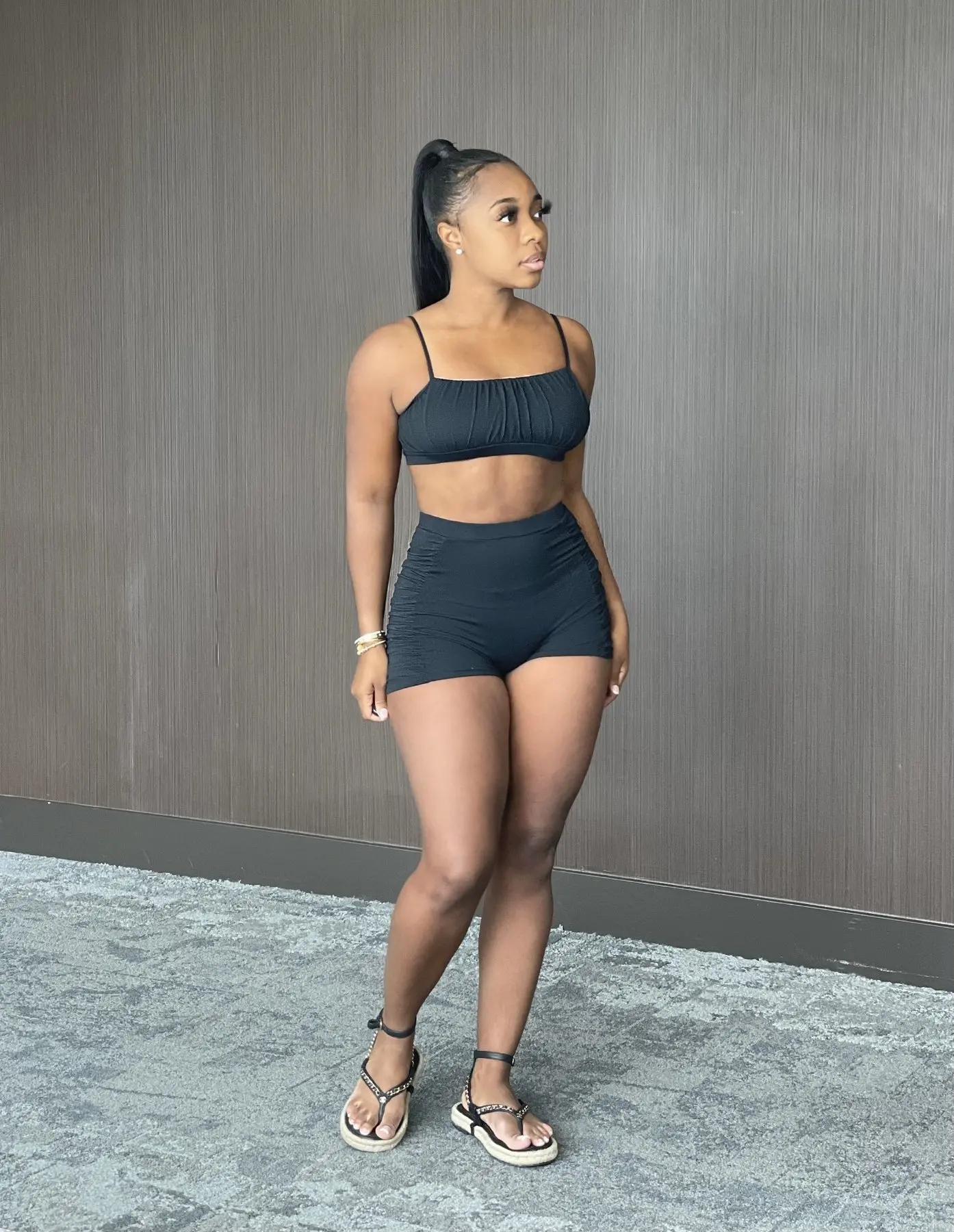 womens 2021 summer two piece spaghetti strap crop top sets sexy high waist 2 piece biker shorts set
womens 2021 summer two piece spaghetti strap crop top sets sexy high waist 2 piece biker shorts set
