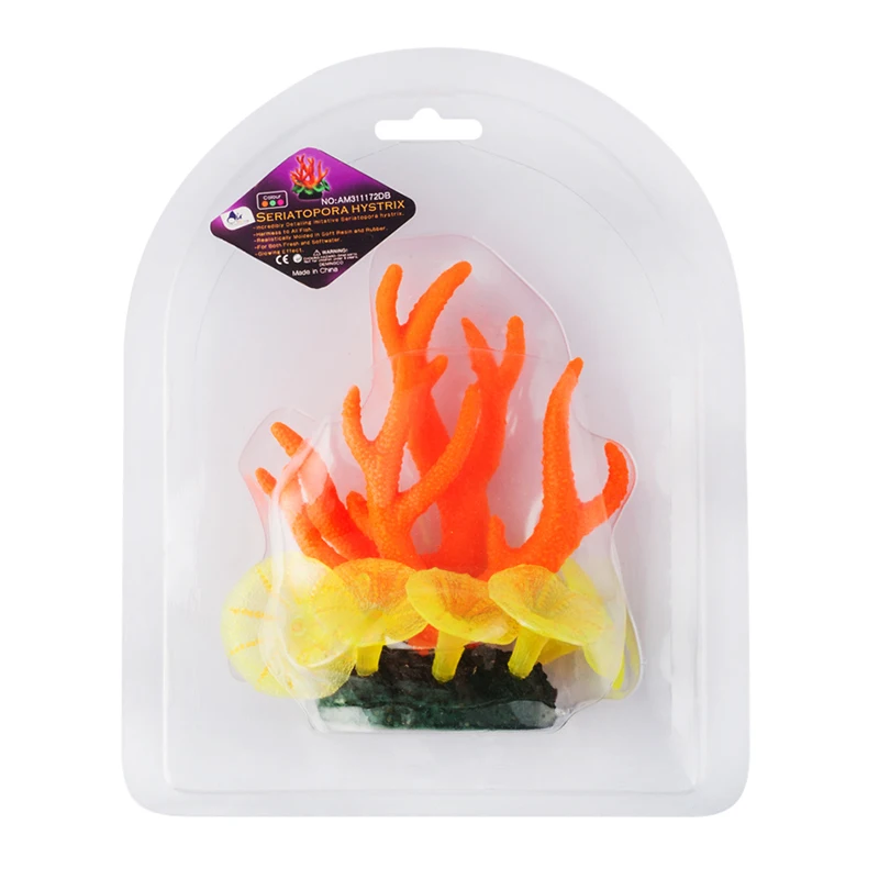 The Fine Quality Silicone Seriatopora Hystrix Green Glowing China Coral, Pink,green,orange,purple,yellow
The Fine Quality Silicone Seriatopora Hystrix Green Glowing China Coral, Pink,green,orange,purple,yellow