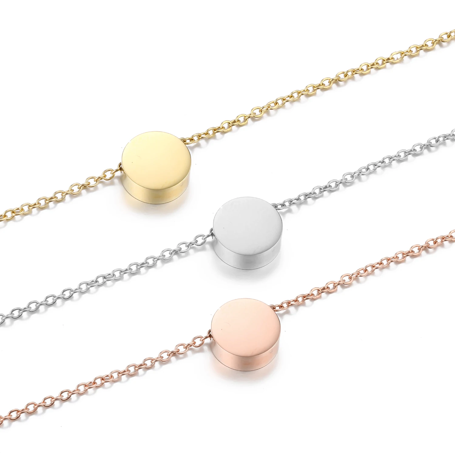 Coin Shape Charm Letter Initial Solid Gold Necklace Stainless Steel Woman Charms Customised Statement Necklaces Coin Jewellery
Coin Shape Charm Letter Initial Solid Gold Necklace Stainless Steel Woman Charms Customised Statement Necklaces Coin Jewellery