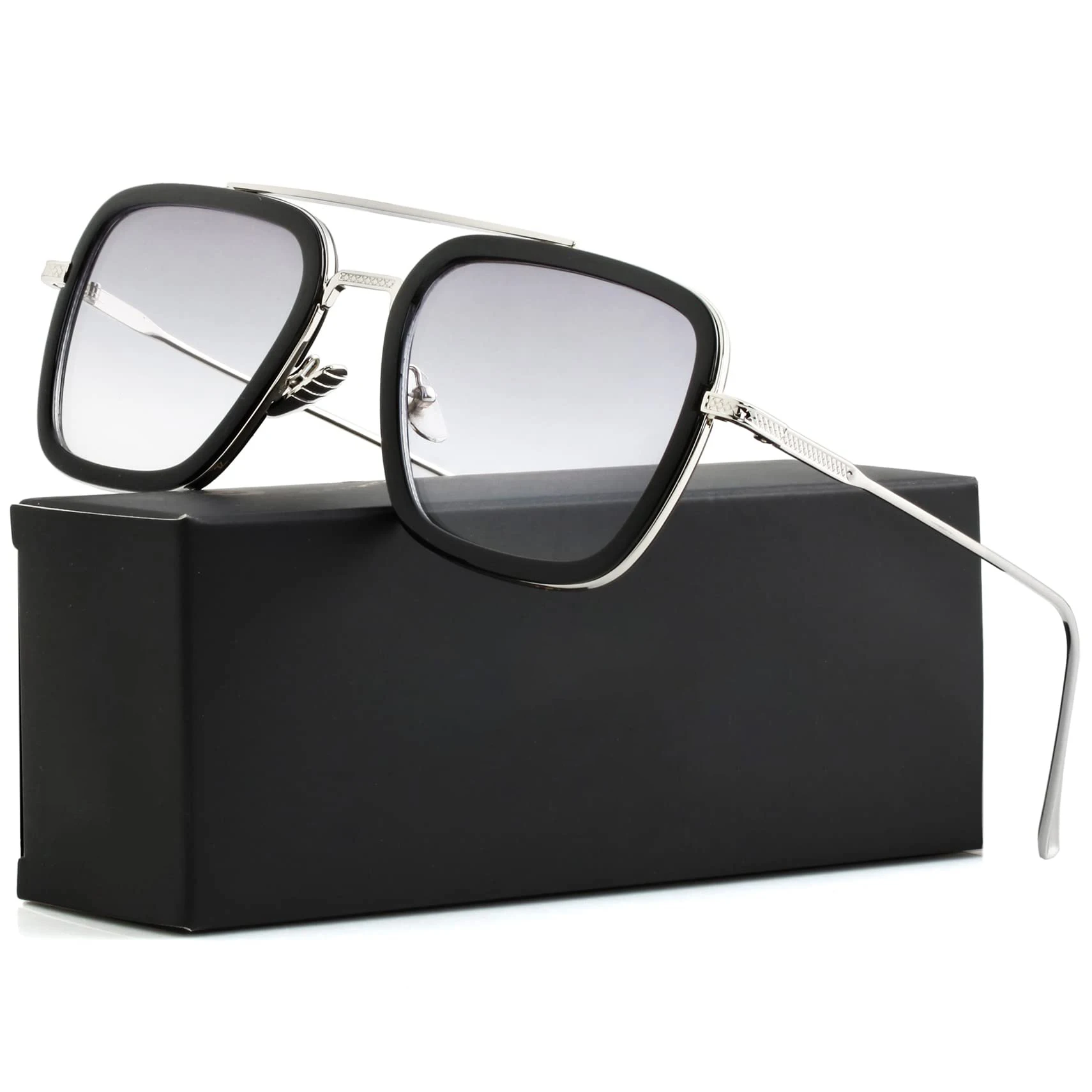 2022 Nostalgia sunglasses tony stark same color UV400 Sunglasses Sun Glasses, Custom colors
2022 Nostalgia sunglasses tony stark same color UV400 Sunglasses Sun Glasses, Custom colors