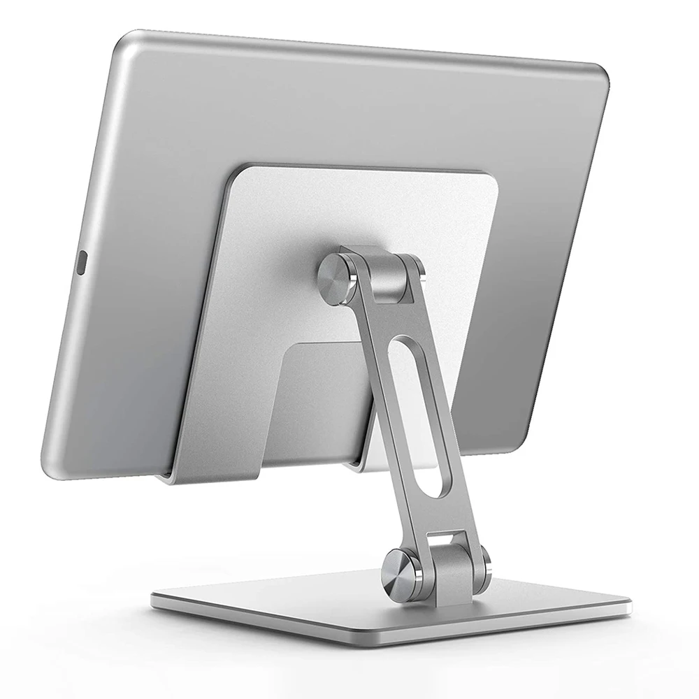 Desktop Metal Adjustable Tablet Stand Holder Dock For iPad Pro Air Mini Kindle Nexus E-Reader Stand, Silver / black
Desktop Metal Adjustable Tablet Stand Holder Dock For iPad Pro Air Mini Kindle Nexus E-Reader Stand, Silver / black