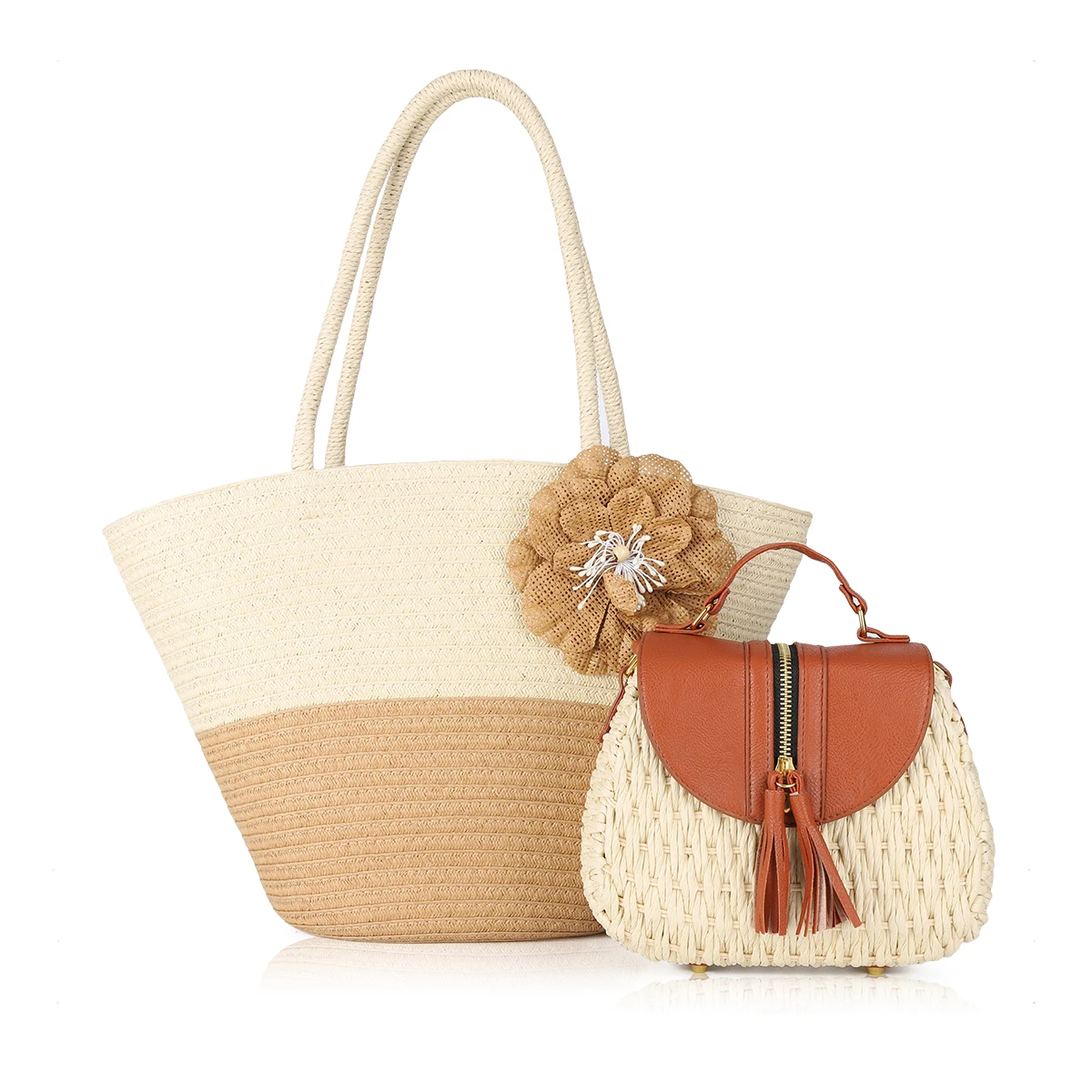 Ladies Woven Handbag Beach Bag Female Bag Tote Fashion Single Polyester Zipper Summer Seaside Travel Women PU Casual, Custom
Ladies Woven Handbag Beach Bag Female Bag Tote Fashion Single Polyester Zipper Summer Seaside Travel Women PU Casual, Custom