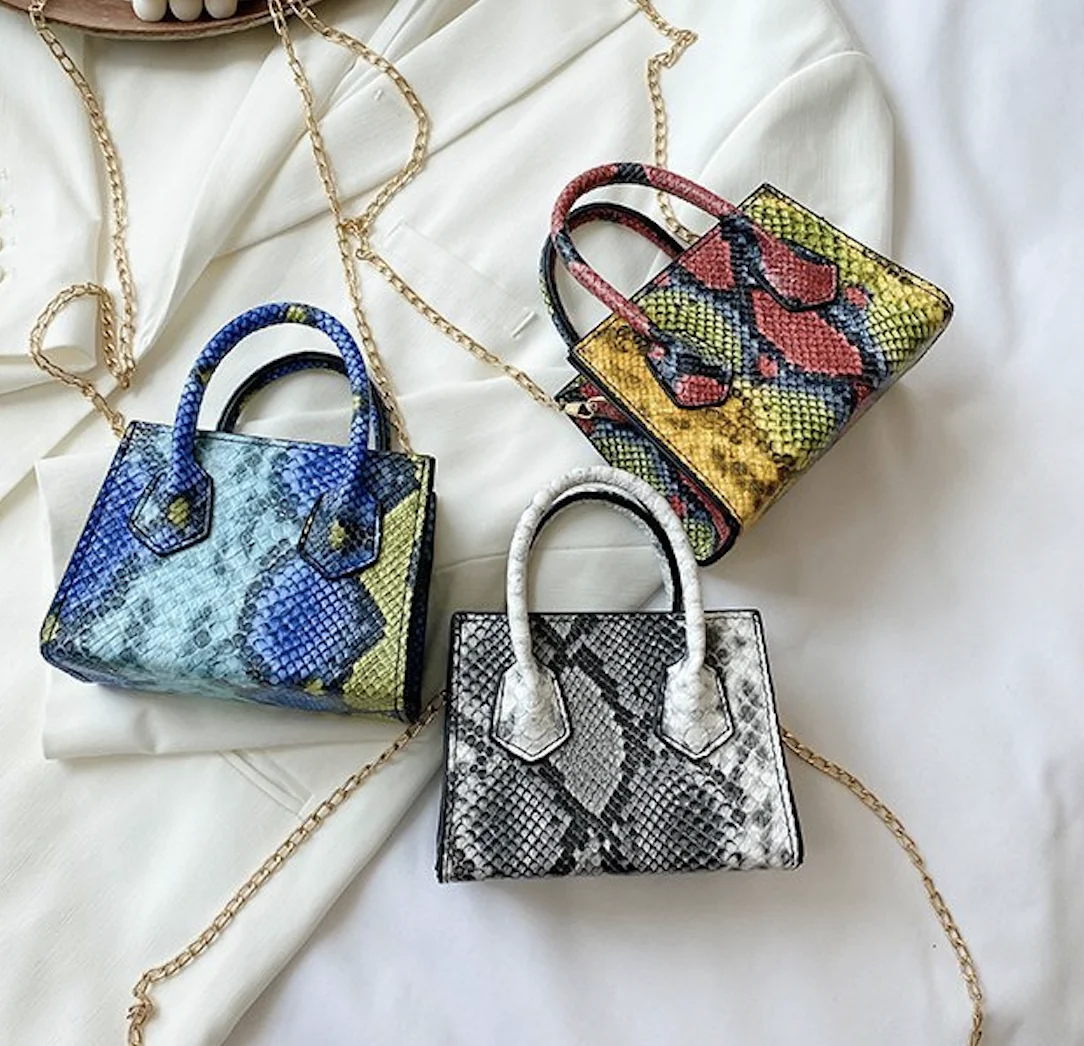 Fashion Snakeskin Mini Purse Crossbody Bag Ladies Hand Bags Women Handbags Luxury Purses Handbags For Women, 14color
Fashion Snakeskin Mini Purse Crossbody Bag Ladies Hand Bags Women Handbags Luxury Purses Handbags For Women, 14color