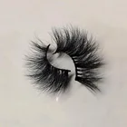Hand Made Faux Mink Eyelashes And Packaging Hand Made 15mm 16mm Pair Faux Mink Eyelashes With Custom Packaging