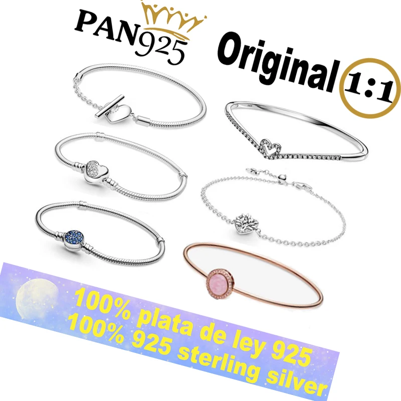 2021 New 100% 925 Sterling Silver Jewelry Bracelet High Quality and Fashion, Suitable for Women, Free Delivery
2021 New 100% 925 Sterling Silver Jewelry Bracelet High Quality and Fashion, Suitable for Women, Free Delivery