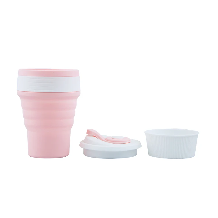Wholesale Customized Travel Mug Silicone Collapsible Travel Cup Foldable Expandable Silicone Coffee Cup, White / black / gold / silver
Wholesale Customized Travel Mug Silicone Collapsible Travel Cup Foldable Expandable Silicone Coffee Cup, White / black / gold / silver