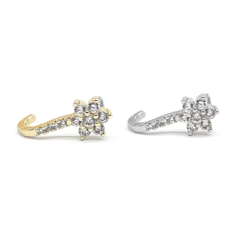 Gaby new design gold color top mount nose pin stainless steel nose pin jewelry wholesale body jewelry, Gold/silver
Gaby new design gold color top mount nose pin stainless steel nose pin jewelry wholesale body jewelry, Gold/silver