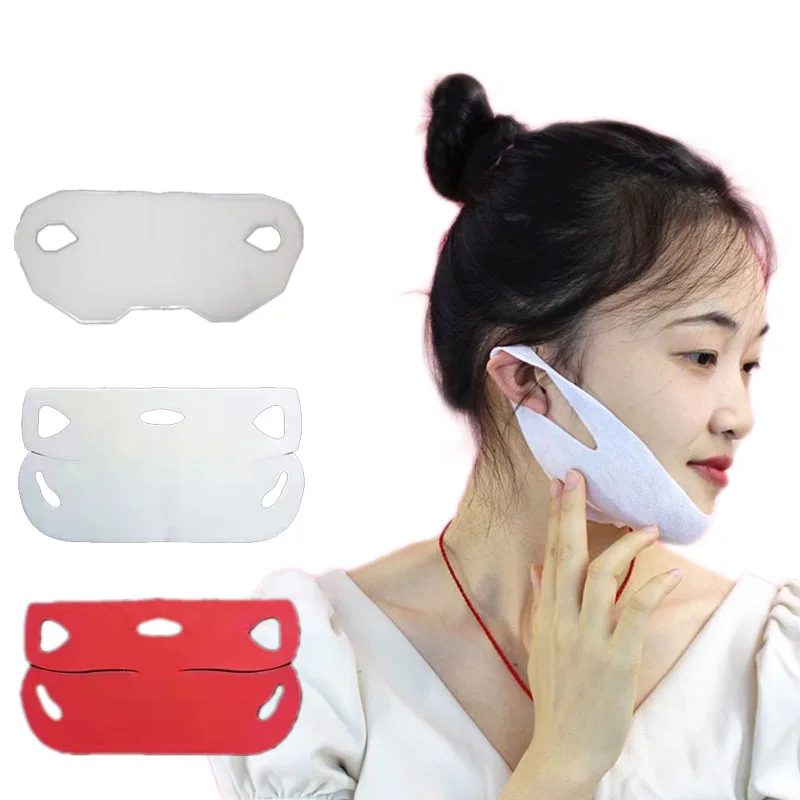 Facial Lifting Device Mask Chin Face Lift Mask Carbon Rivate Label Anti Aging Single V Line Face Lifting Mask, White color
Facial Lifting Device Mask Chin Face Lift Mask Carbon Rivate Label Anti Aging Single V Line Face Lifting Mask, White color
