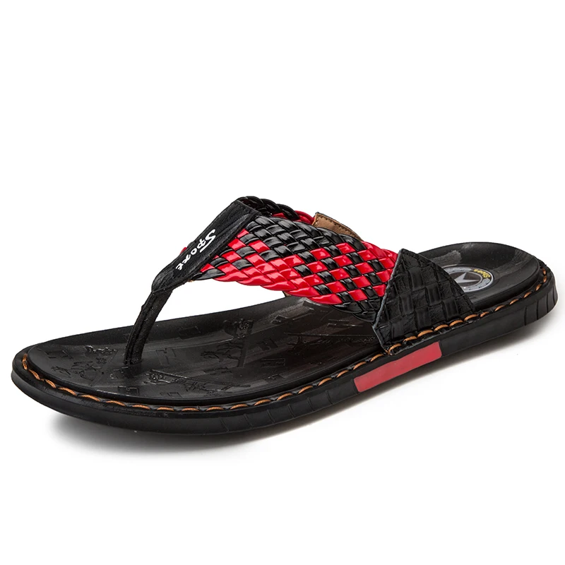 2020 Summer Beach Flat Shoes Original Quality Flip Flops Men's Sandals Footwear, Black white,black red,orange
2020 Summer Beach Flat Shoes Original Quality Flip Flops Men's Sandals Footwear, Black white,black red,orange