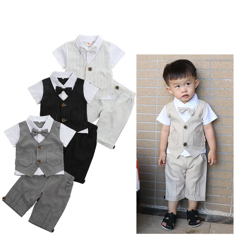 summer Kids gentleman tops and pants sets Boy's short sleeve shirt clothes boys fall children's clothing suit
summer Kids gentleman tops and pants sets Boy's short sleeve shirt clothes boys fall children's clothing suit