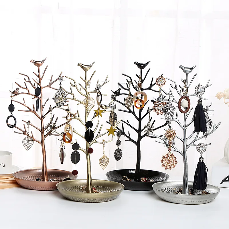 Jewelry Display Cabinet Multicolor Metal Bird And Tree Shape Jewellery Stand For The Bracelet Jewelry Holder Stand Display, Purple, green, silver, black, white, brass, orange, rose gold, pink
Jewelry Display Cabinet Multicolor Metal Bird And Tree Shape Jewellery Stand For The Bracelet Jewelry Holder Stand Display, Purple, green, silver, black, white, brass, orange, rose gold, pink