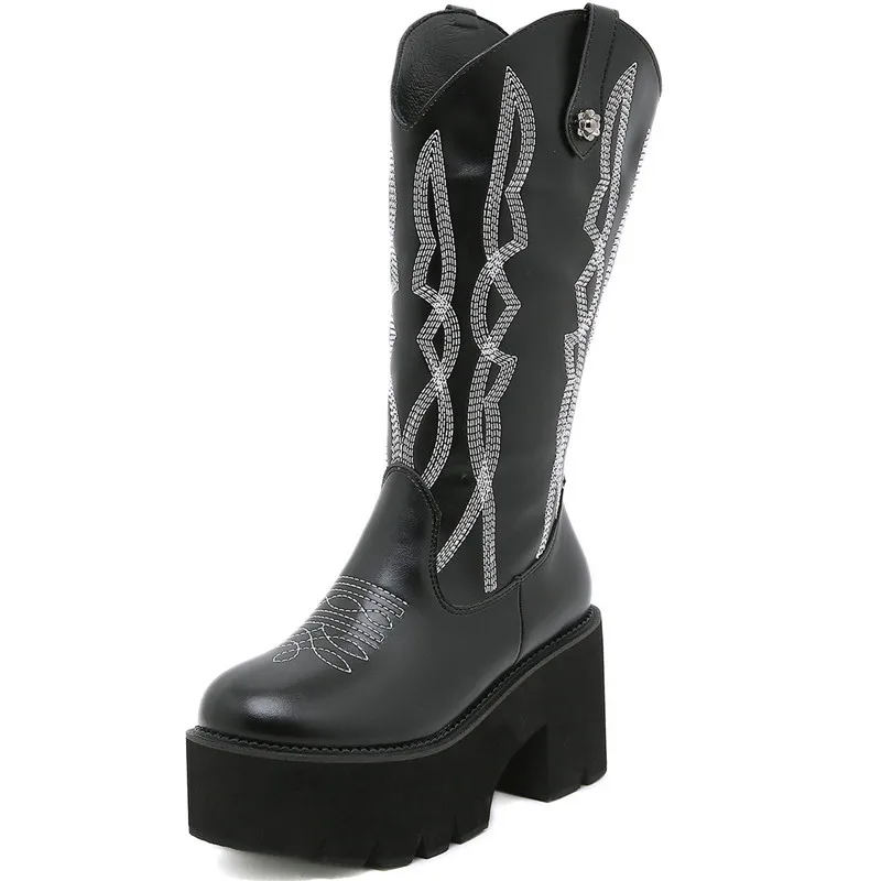 Dropshipping Custom Logo Women Chunky Heels Comfortable Zipper Boots Lady New Arrival Fashion Knee High Long Boots
Dropshipping Custom Logo Women Chunky Heels Comfortable Zipper Boots Lady New Arrival Fashion Knee High Long Boots