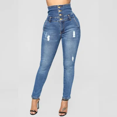 Skinny High Waist Women Jeans denim pants made in china Slim Jeans For Women Blue Denim Pencil Pants Stretch Waist Women Jeans
Skinny High Waist Women Jeans denim pants made in china Slim Jeans For Women Blue Denim Pencil Pants Stretch Waist Women Jeans