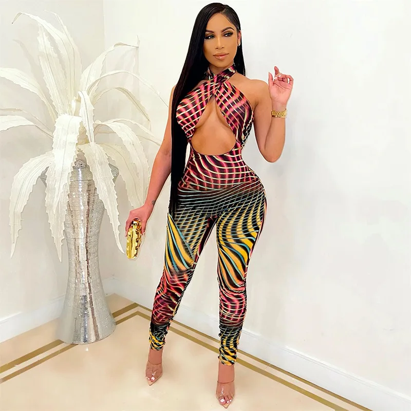 Women 2021 print spaghetti strap jumpsuit wysbaoshu one piece bodysuits hollow out sexy jumpsuits
Women 2021 print spaghetti strap jumpsuit wysbaoshu one piece bodysuits hollow out sexy jumpsuits