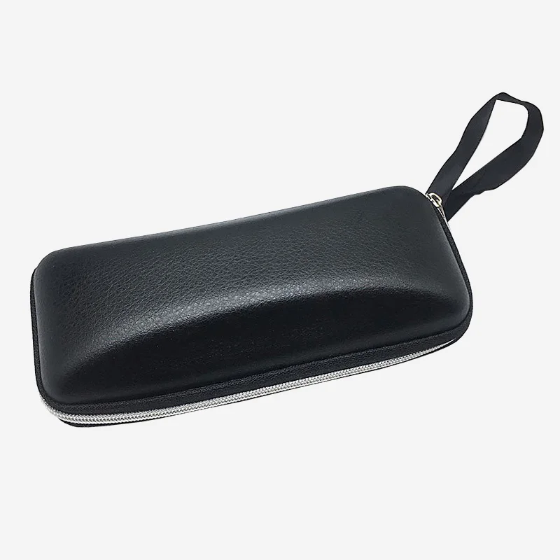EVA zipper rectangular leather glasses case bag compression leather sunglasses glasses box custom LOGO
EVA zipper rectangular leather glasses case bag compression leather sunglasses glasses box custom LOGO