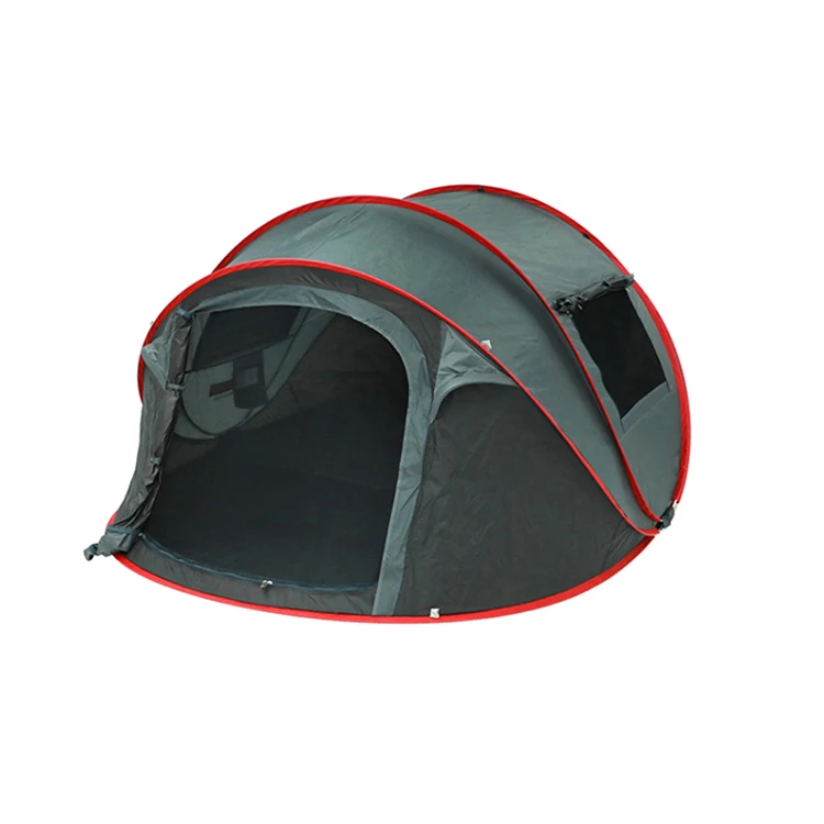 Pop Up Tent Outdoor Camping Quick Automatic Opening Waterproof Family Tent For Beach Hiking, Army green/dark gray
Pop Up Tent Outdoor Camping Quick Automatic Opening Waterproof Family Tent For Beach Hiking, Army green/dark gray