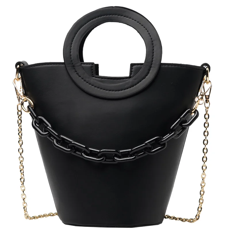 Explosion Models Acrylic Chain Shoulder Women Handbags Leather Ladies Bucket Bags, Blue, black,white or custom made
Explosion Models Acrylic Chain Shoulder Women Handbags Leather Ladies Bucket Bags, Blue, black,white or custom made