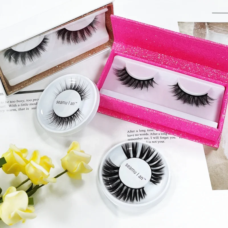 China factory price 3d silk lashes strip lashes Korean PBT synthetic fiber silk eyelashes with custom, Black
China factory price 3d silk lashes strip lashes Korean PBT synthetic fiber silk eyelashes with custom, Black