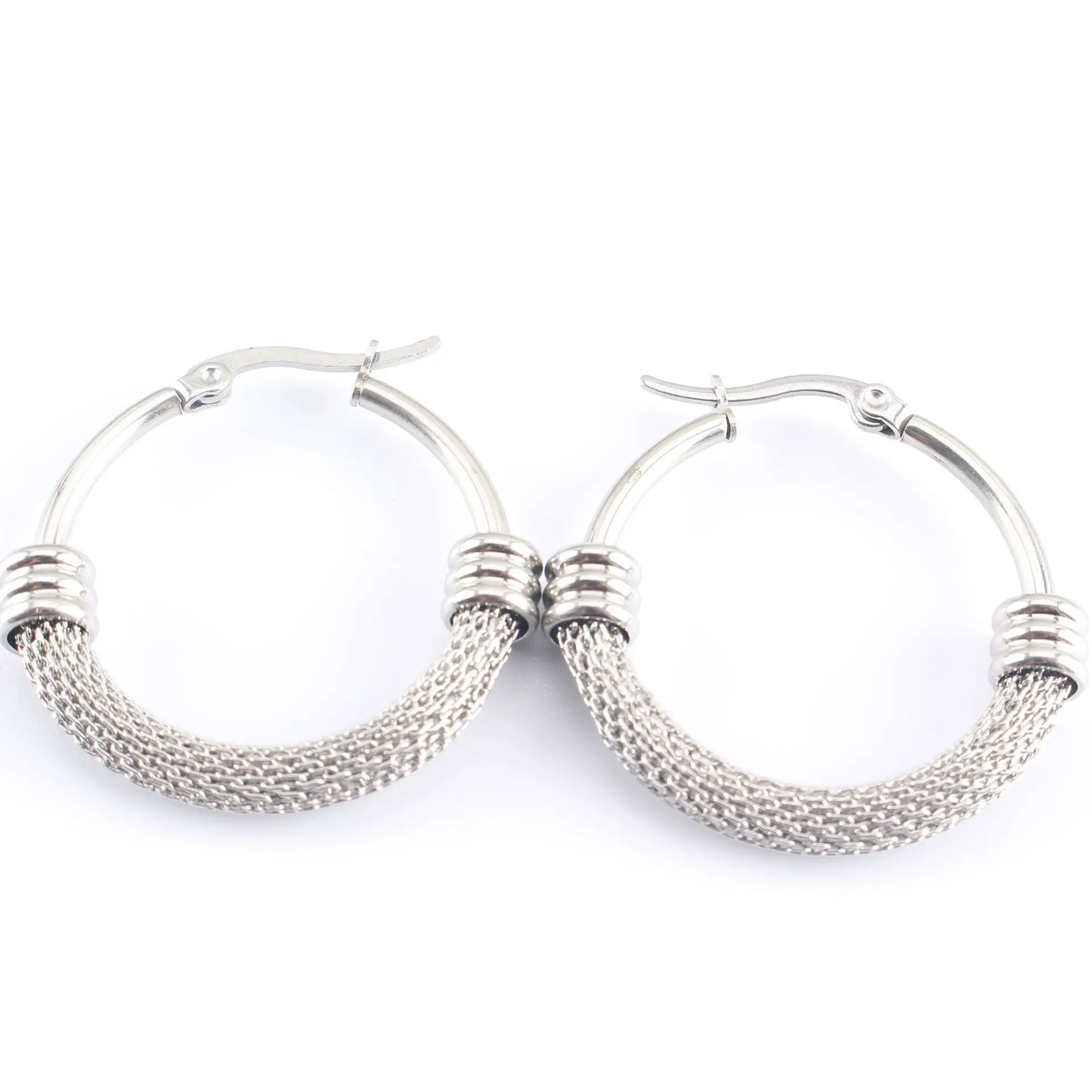 Fine Jewelry New Fashion Large Hoop Earrings Stainless Steel Women Earrings Free Shipping Wholesale Item To Business
Fine Jewelry New Fashion Large Hoop Earrings Stainless Steel Women Earrings Free Shipping Wholesale Item To Business