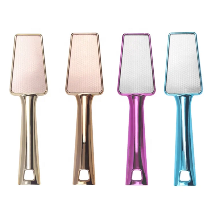Roiphebelle High Quality Shiny Plating Handle Nano Glass Foot File China Foot File