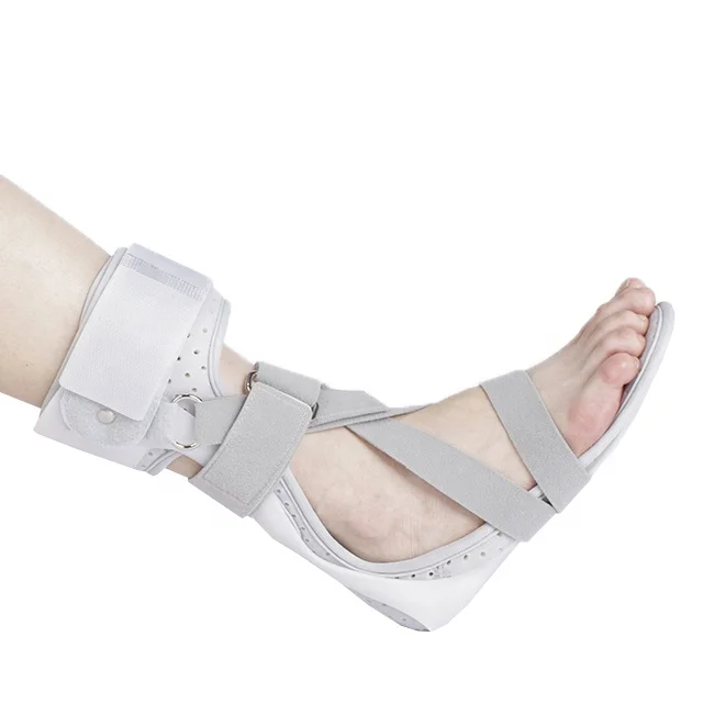 Adjustable waterproof ankle brace plastic foot splint shoes for drop foot ankle support, White
Adjustable waterproof ankle brace plastic foot splint shoes for drop foot ankle support, White