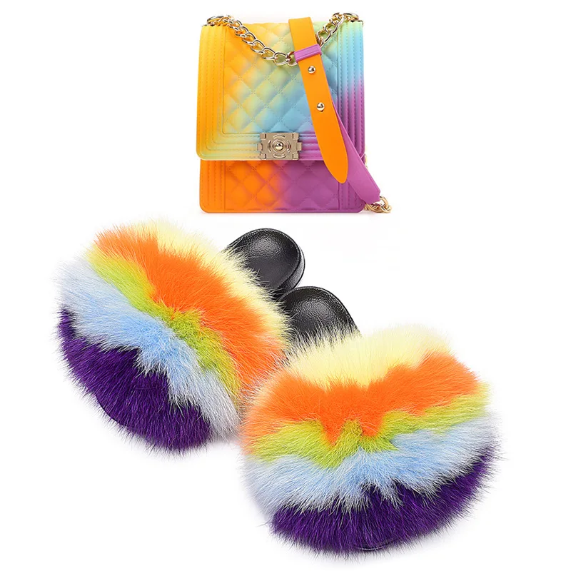 Free Shipping Furry Fox Fur Slipper Women's Sandals Real Big Faux Fur Slides Raccoon Fur Shoes, Picture
Free Shipping Furry Fox Fur Slipper Women's Sandals Real Big Faux Fur Slides Raccoon Fur Shoes, Picture