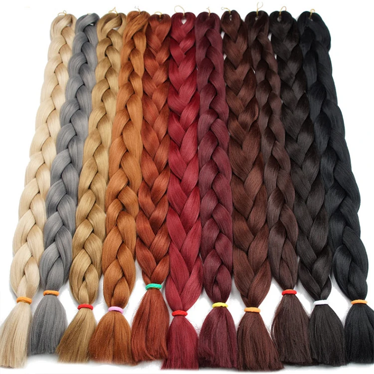 Wholesale 165g 41inch Synthetic Xpression Hair Braiding Hair 82 Inch 165g Pack Braid Prestretched Braiding Hair, Black brown red pink purple
Wholesale 165g 41inch Synthetic Xpression Hair Braiding Hair 82 Inch 165g Pack Braid Prestretched Braiding Hair, Black brown red pink purple