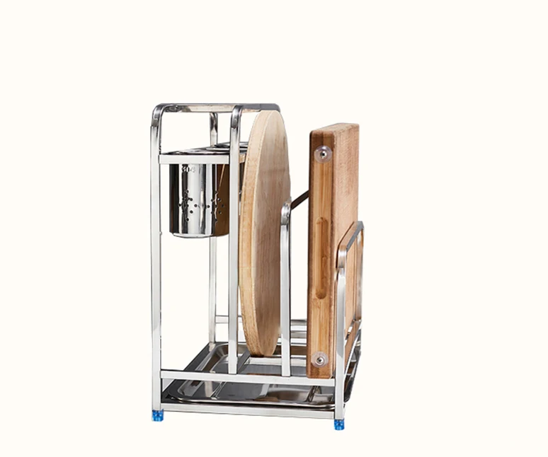 High quality metal kitchen storage rack cutting board holder knife blots sets, Silver
High quality metal kitchen storage rack cutting board holder knife blots sets, Silver