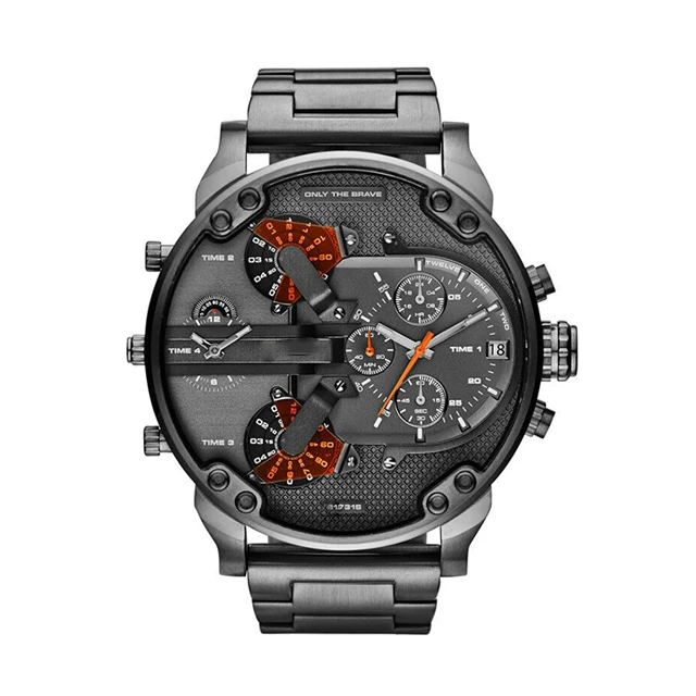Men's Original DZ Large Dial Cool Black Gold Four Movement Quartz Stainless Steel Dz Men's chronograph watches men wrist luxury
Men's Original DZ Large Dial Cool Black Gold Four Movement Quartz Stainless Steel Dz Men's chronograph watches men wrist luxury