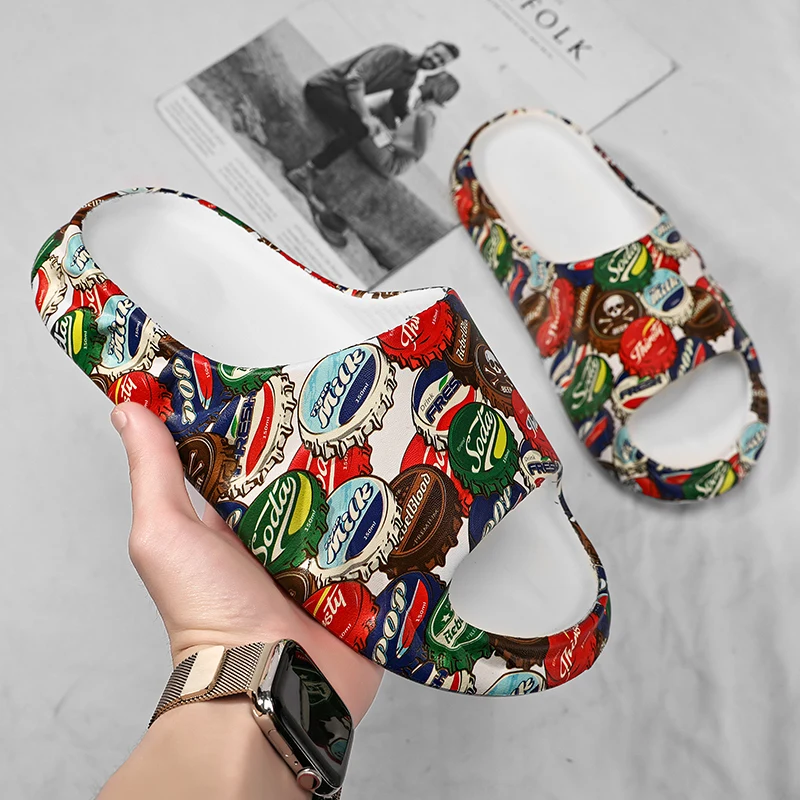 Customized Funny Popular Unisex Slides Bottles Design Slippers Lightweight Soft Slides For Men
Customized Funny Popular Unisex Slides Bottles Design Slippers Lightweight Soft Slides For Men