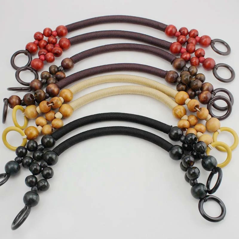 Nolvo World 10 colors Regular Pop Color Fashionable Wood Bead Rope Handle,Nylon Handle For Handbag Purse Wholesale
Nolvo World 10 colors Regular Pop Color Fashionable Wood Bead Rope Handle,Nylon Handle For Handbag Purse Wholesale