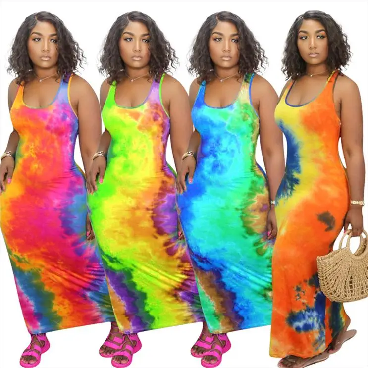 W7214 new arrivals women clothing fashion Printed Sleeveless casual dresses plus size
W7214 new arrivals women clothing fashion Printed Sleeveless casual dresses plus size