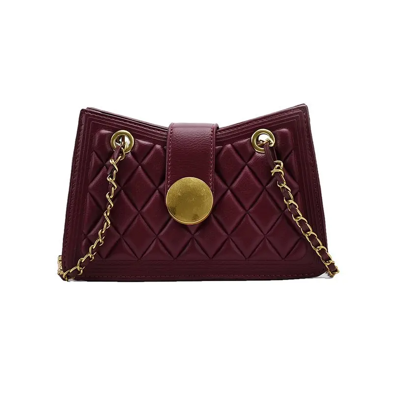 2021 new diamond lattice pattern female chain shoulder messenger underarm bag, Black,burgundy,khaki,green
2021 new diamond lattice pattern female chain shoulder messenger underarm bag, Black,burgundy,khaki,green