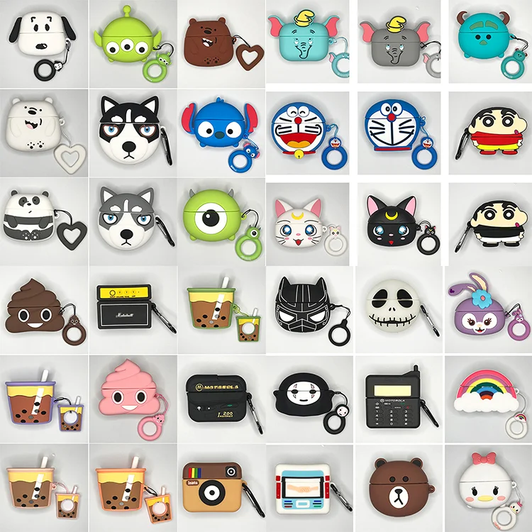 2022 New Silicone Cases Cartoon for Airpod for Girls Women Men, Fashion funny Design, 3d for airpod case, More than 100
2022 New Silicone Cases Cartoon for Airpod for Girls Women Men, Fashion funny Design, 3d for airpod case, More than 100
