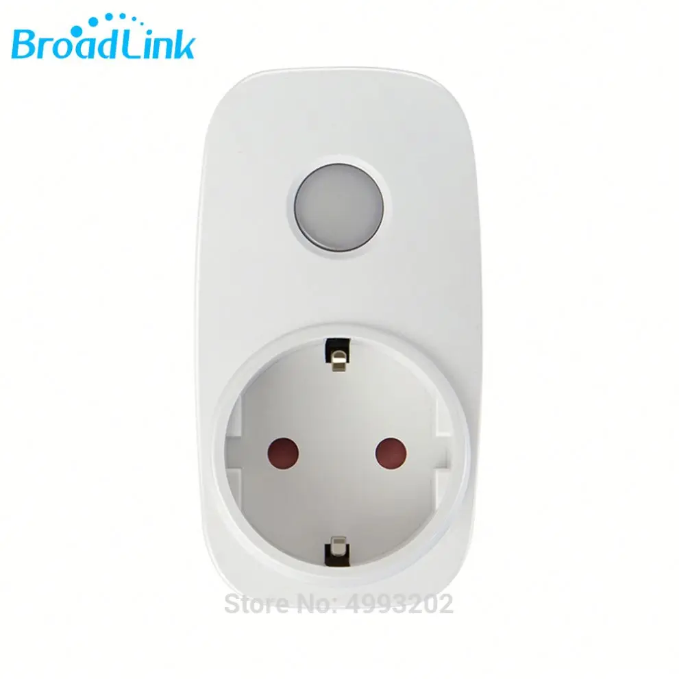 BroadLink SP3 SP3S Metering Socket Wifi Smart Plug Outlet work with Amazon Alexa Google Home Siri IFTTT
BroadLink SP3 SP3S Metering Socket Wifi Smart Plug Outlet work with Amazon Alexa Google Home Siri IFTTT