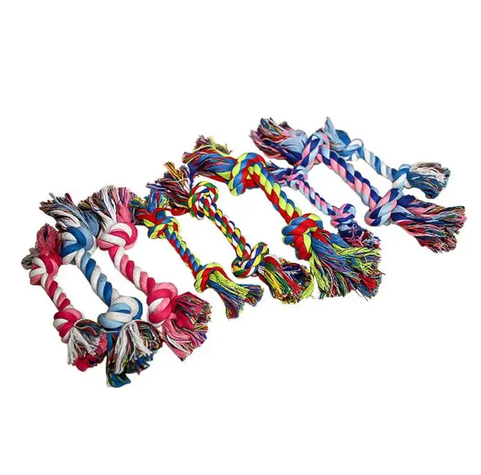 Double Knot Cotton Rope Braided Bone Shape Tooth Cleaning Toy Interactive Dog Toys for Puppy Kitten Toy, As picture
Double Knot Cotton Rope Braided Bone Shape Tooth Cleaning Toy Interactive Dog Toys for Puppy Kitten Toy, As picture