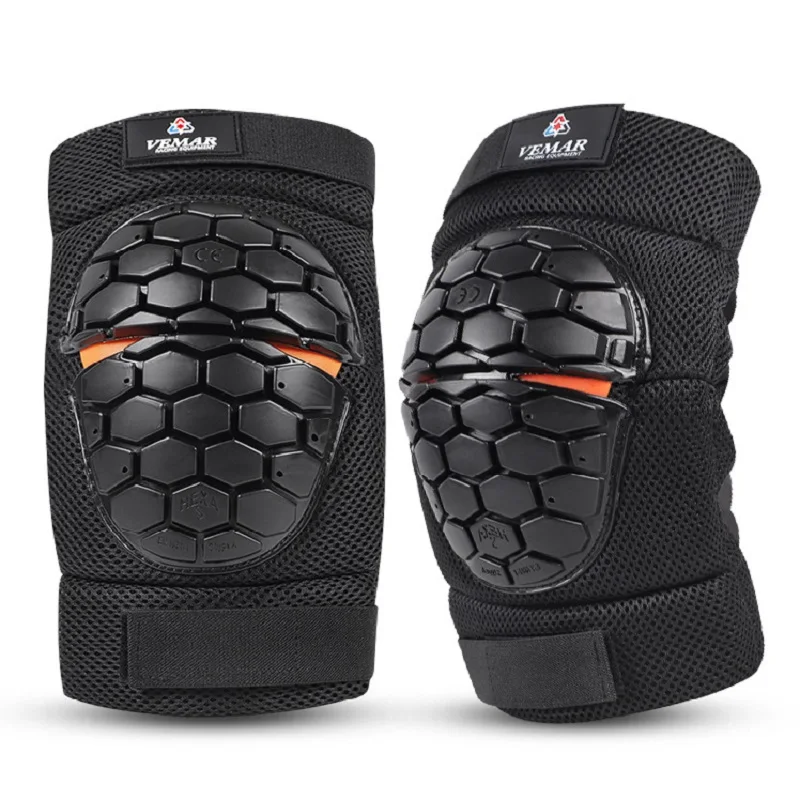 Protective Kneepad Gears Motorcycle Knee Pad Protector Outdoor Sports Scooter Motor-Racing Guards Safety Protector Kneepad, Black 
Protective Kneepad Gears Motorcycle Knee Pad Protector Outdoor Sports Scooter Motor-Racing Guards Safety Protector Kneepad, Black