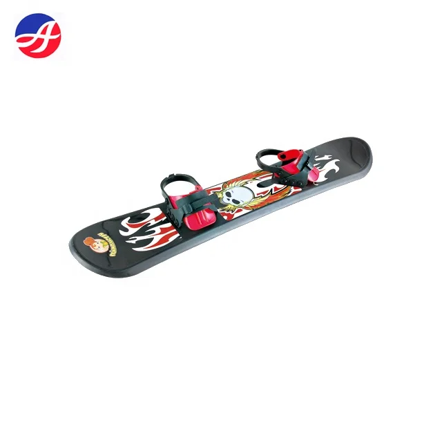 outdoor 110cm children plastic snowboard made in china for