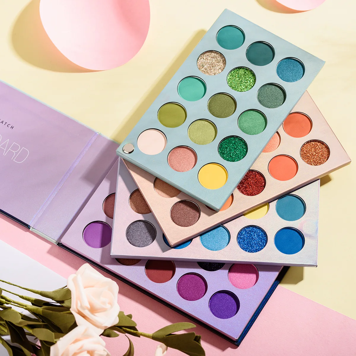 Four-layer Stereoscopic Eye Shadow Disc Cos Makeup Eye Shadow Stage Pearly Eye Shadow, Purple
Four-layer Stereoscopic Eye Shadow Disc Cos Makeup Eye Shadow Stage Pearly Eye Shadow, Purple
