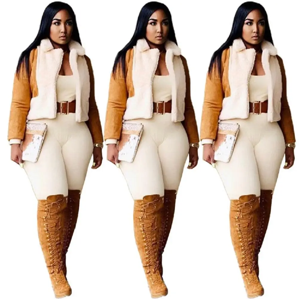 Autumn winter loose artificial fur cardigan casual motorcycle corduroy jacket down women's coats winter coats for women 2021, As picture or customized make
Autumn winter loose artificial fur cardigan casual motorcycle corduroy jacket down women's coats winter coats for women 2021, As picture or customized make