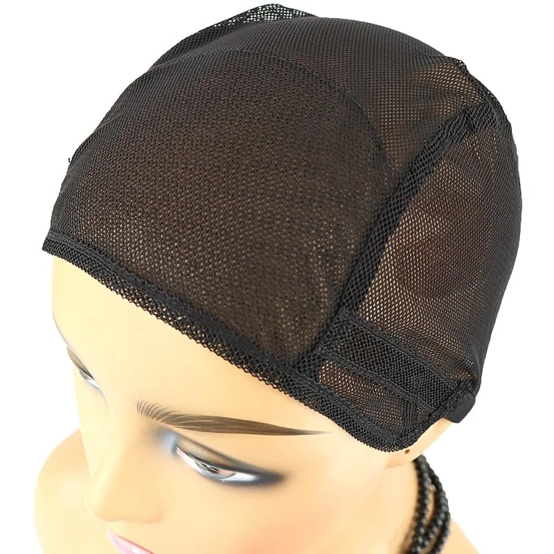 Wholesale XL/L/M/S Black Color Stretch Weaving Wig Caps with Adjustable Straps For Women Half Mesh Wig Caps for Making Wigs
Wholesale XL/L/M/S Black Color Stretch Weaving Wig Caps with Adjustable Straps For Women Half Mesh Wig Caps for Making Wigs