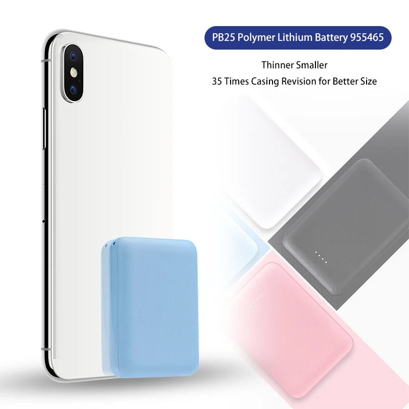 2020 Trending Product Mini Power Bank , 5000Mah Power bank Universal Ultra thin Powerbank - ANKUX.COM