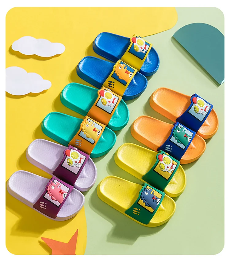 Summer wholesale children bathroom Beautiful Kids Cartoon Dinosaur Slippers boys and girls kids red slides slippers shoes indoor, Picture
Summer wholesale children bathroom Beautiful Kids Cartoon Dinosaur Slippers boys and girls kids red slides slippers shoes indoor, Picture