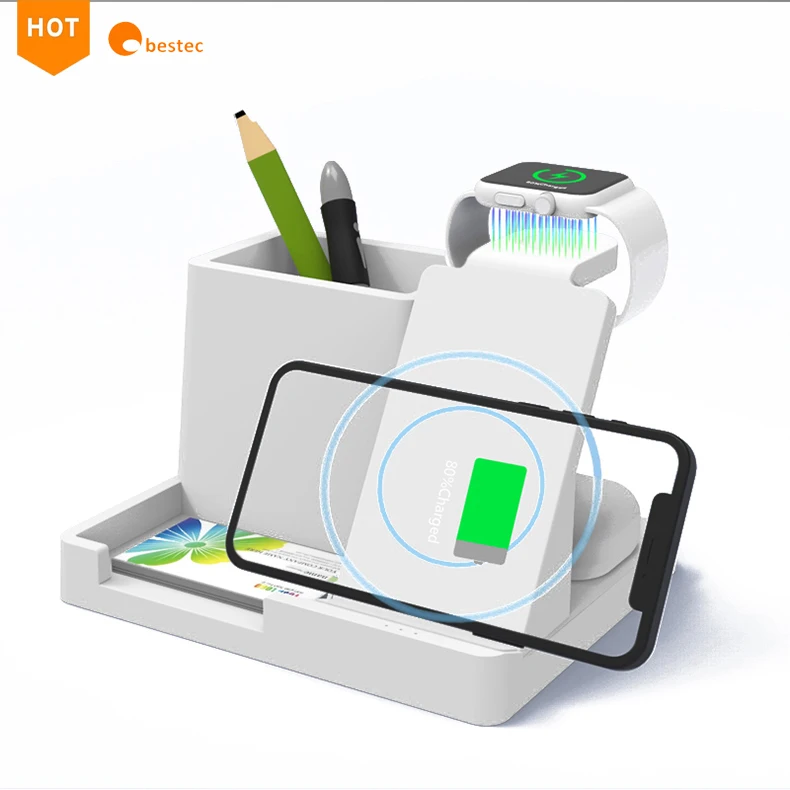 3 in 1 Wireless Charger Desk Organizer USB Charging Station, Multi-Device iPhone iPad Tablet Charging Station Dock Stand, Black ,white,customized
3 in 1 Wireless Charger Desk Organizer USB Charging Station, Multi-Device iPhone iPad Tablet Charging Station Dock Stand, Black ,white,customized