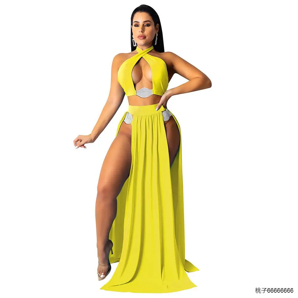 Made Cutout Bandage Split Swimming Costume Three Pieces V Neck Solid Swimwear Women Sexy Swimwear Beachwear
Made Cutout Bandage Split Swimming Costume Three Pieces V Neck Solid Swimwear Women Sexy Swimwear Beachwear