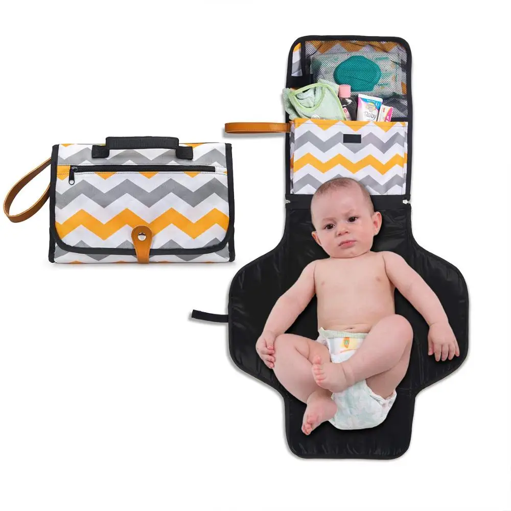 New Design Waterproof Diaper Bag Baby Portable Changing Pad, Wave ,customized color is available
New Design Waterproof Diaper Bag Baby Portable Changing Pad, Wave ,customized color is available