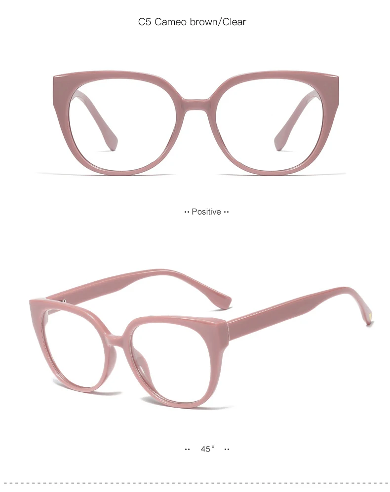 SHINELOT M963 Vintage Women Pink Spring Hinges Optical Eyeglasses Designer Fashion Girl Glasses Frames Feminino Oculos