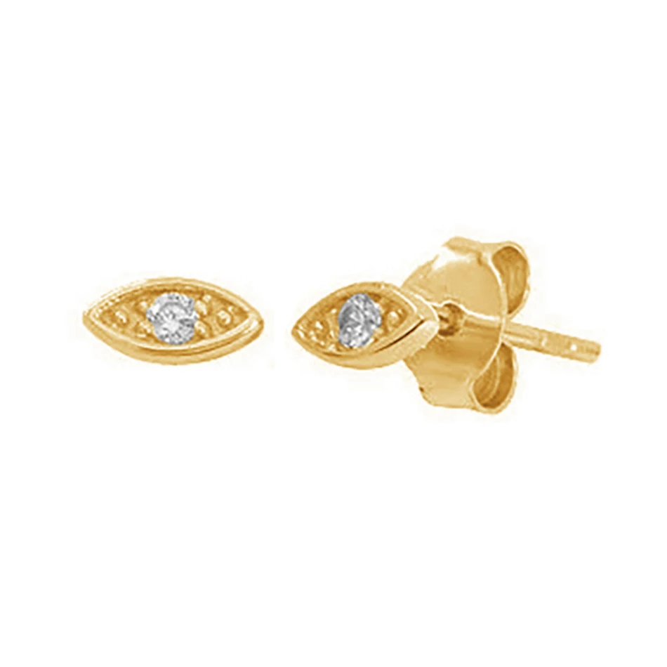 Wholesale 925 Sterling Silver 18k Gold Plated Blue Eye Turkey Stud Earrings With Cubic Zircon
Wholesale 925 Sterling Silver 18k Gold Plated Blue Eye Turkey Stud Earrings With Cubic Zircon